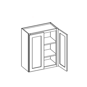 Wall Cabinet 36" High  2 Door