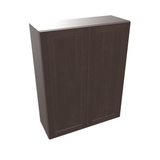Espresso Assembled Wall Cabinet 2 Door 42" High