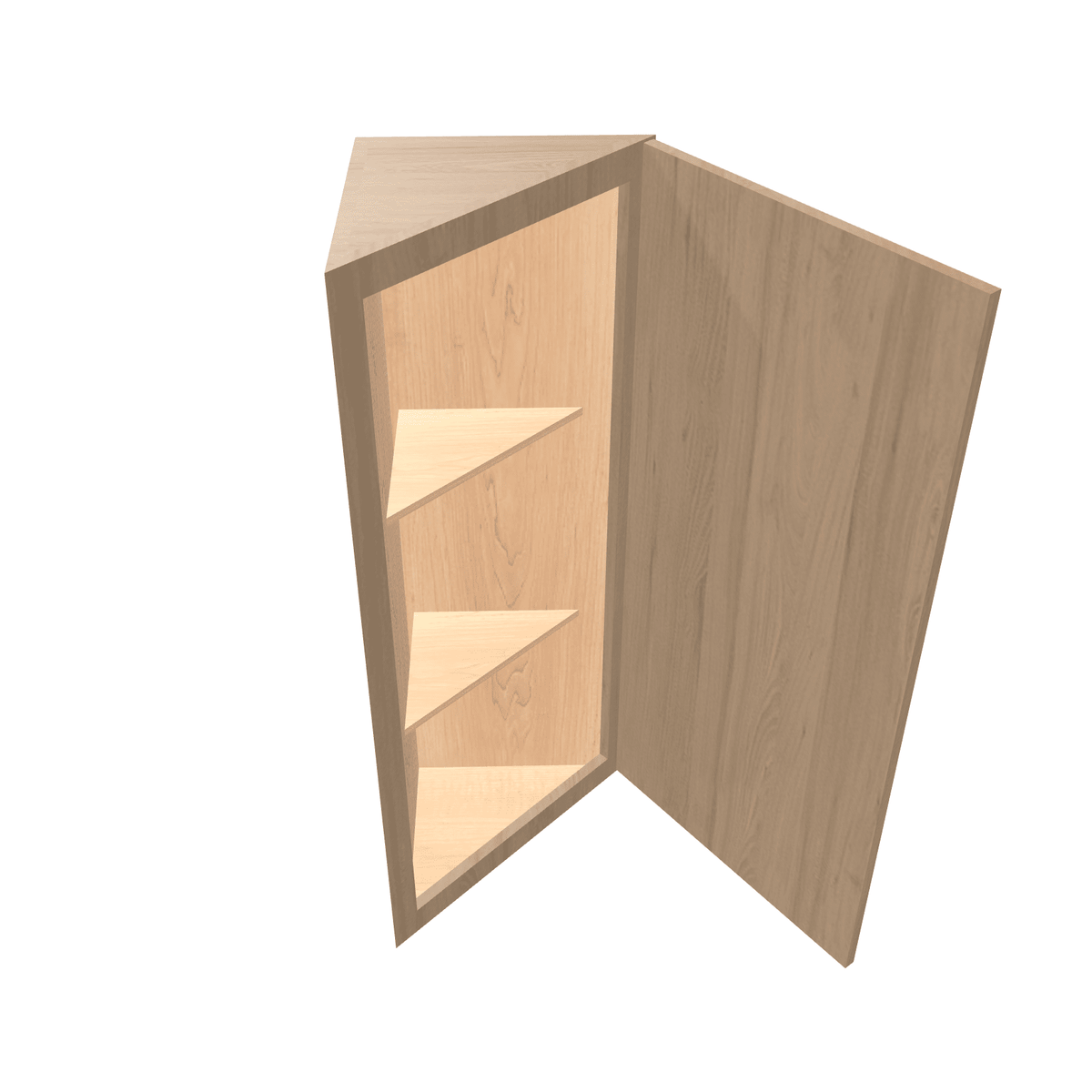 Harvest Assembled Wall Cabinet Angle 1 Door