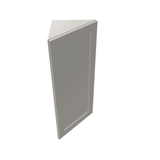 Misty-Grey Assembled Wall Cabinet Angle 1 Door