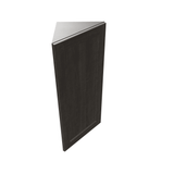 Smoky-Grey Assembled Wall Cabinet Angle 1 Door