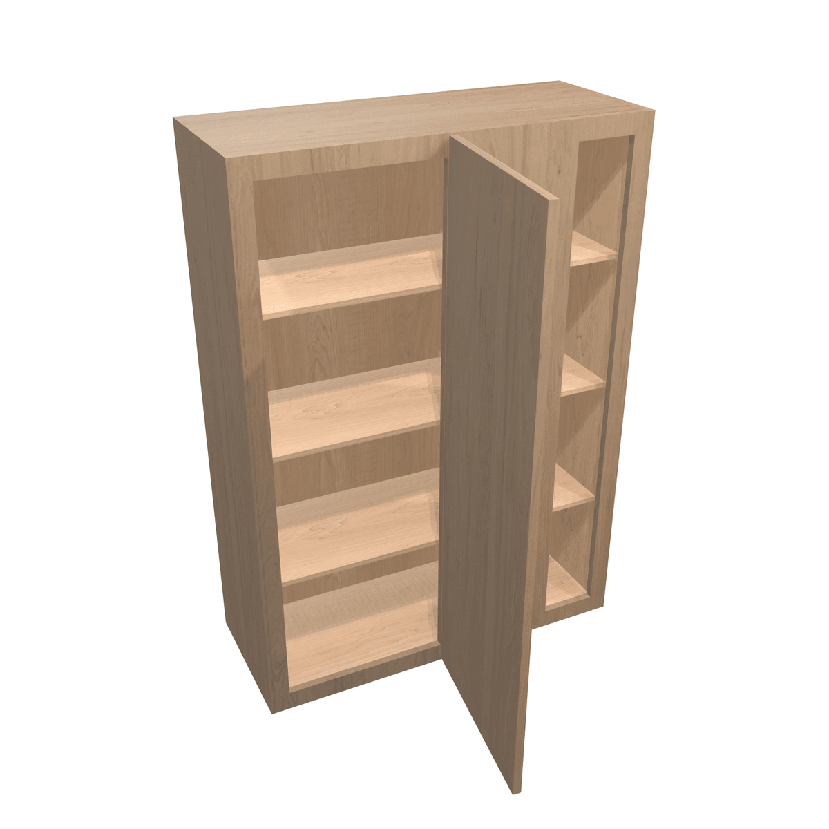 Harvest Assembled Wall Cabinet Corner Blind:  42" High 1 or 2 Door