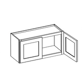 Wall Cabinet Narrow Bridge 24" or 27" Wide