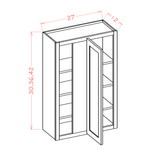 Wall Cabinet Corner Blind 27"