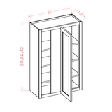 Wall Cabinet Corner Blind 36"