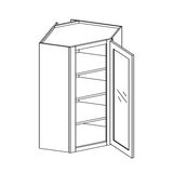 Wall Cabinet Corner Diagonal 24" Deep 