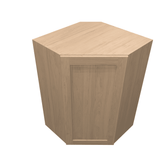 Harvest Assembled Wall Cabinet Corner Diagonal 24" Deep