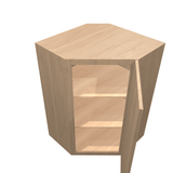 Harvest Assembled Wall Cabinet Corner Diagonal 24" Deep