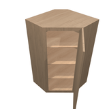Harvest Assembled Wall Cabinet Corner Diagonal 24" Deep