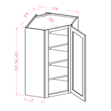 Wall Cabinet Corner Diagonal