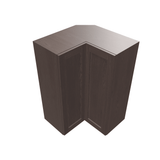 Espresso Assembled Wall Cabinet Corner Easy Reach