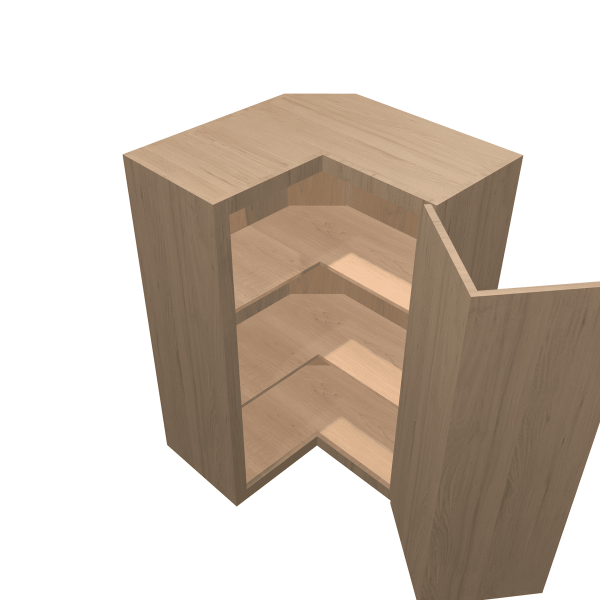 Harvest Assembled Wall Cabinet Corner Easy Reach