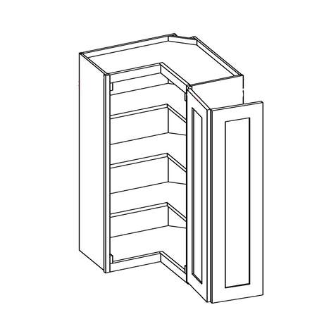 Wall Cabinet Corner Easy Reach