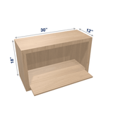 Harvest Assembled Wall Cabinet Microwave 30" Wide