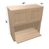 Harvest Assembled Wall Cabinet Microwave 30" Wide