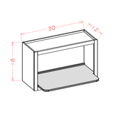 Wall Cabinet Microwave Kit