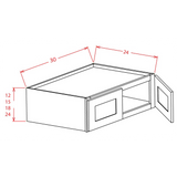 Wall Cabinet Refrigerator 24" Deep