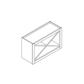 Wall Cabinet Wine X Rack Kit