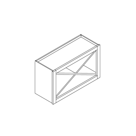 Wall Cabinet Wine X Rack Kit