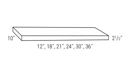 Accessory Floating Shelf