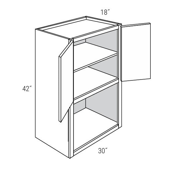 Coventry-Recessed Wall Cabinet Microwave