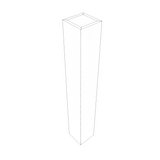 Smoky-Grey: Accessory Square Decorative Post