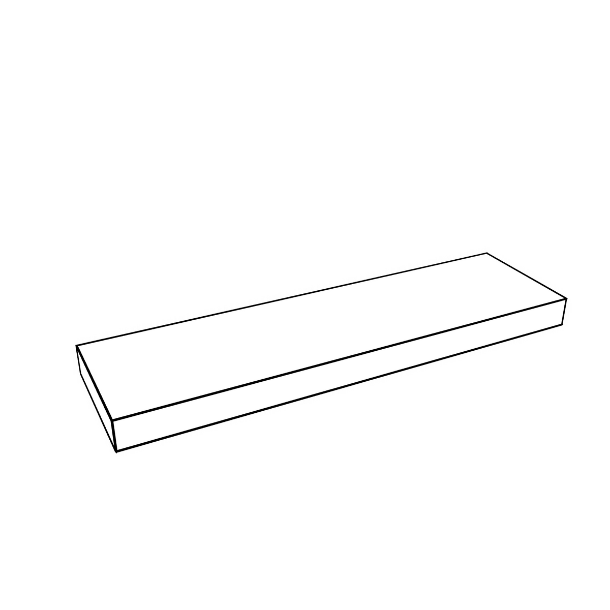 Smoky-Grey: Accessory Floating Shelf