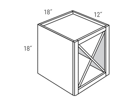  Wall Cabinet Wine Cube